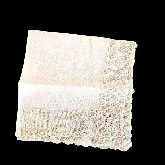 Vintage Hankie Instant Christmas Collection Wood Ornament Decor Bundle - Picture 10 of 15